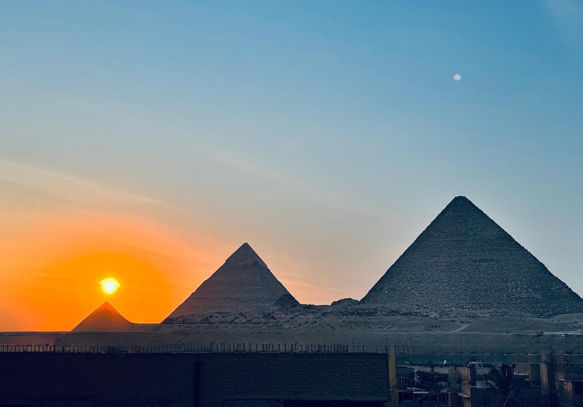 Апартаменты Horus Pyramids View Каир Экстерьер фото