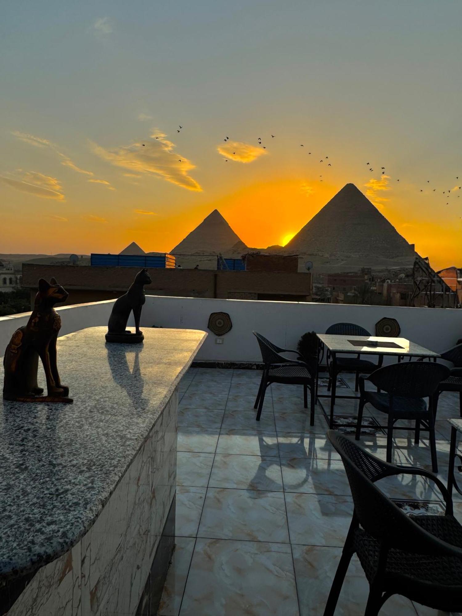 Апартаменты Horus Pyramids View Каир Экстерьер фото