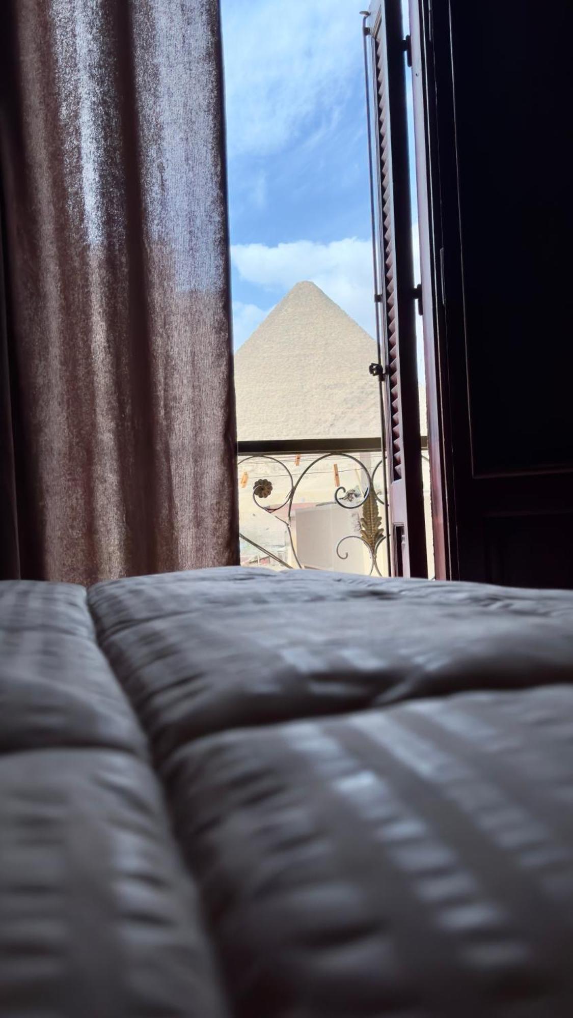 Апартаменты Horus Pyramids View Каир Экстерьер фото